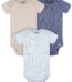 Gerber Baby Neutral Short Sleeve Bodysuits, 3-Pack, Sizes Newborn - 24 Months