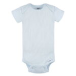 Gerber Baby Neutral Short Sleeve Bodysuits, 3-Pack, Sizes Newborn - 24 Months