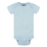 Gerber Baby Neutral Short Sleeve Bodysuits, 3-Pack, Sizes Newborn - 24 Months