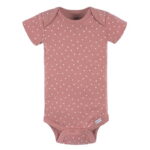Gerber Baby Neutral Short Sleeve Bodysuits, 3-Pack, Sizes Newborn - 24 Months