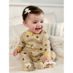Gerber Gender Neutral Sleep ´N Play Footed Pajama, 3-Pack, Sizes Newborn - 6/9 Months