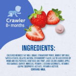 Gerber Stage 3 Baby Food Snacks, Strawberry Yogurt Melts, Baby Led Feeding 1 oz