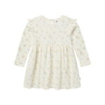 Gerber Toddler Girl Long Sleeve Dress, Sizes 12 Months - 5T