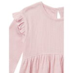Gerber Toddler Girl Long Sleeve Dress, Sizes 12 Months - 5T
