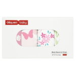 Gllquen Baby Bassinet Sheets 4 Pack Baby Needs for Newborn Infant Boy Nursery, Butterflies