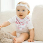 Gllquen Baby Muslin Swaddle 6-Pack Swaddle Wrap Receiving Breathable Cotton Blankets for Newborn Infant Girls 27x27", Pink Floral