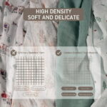Gllquen Baby Muslin Swaddle Blankets 6-Pack Cotton Wrap for Newborn Infant Girls Boys, 27 X 27", Forest