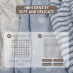Gllquen Baby Muslin Swaddle Blankets 6-Pack Cotton Wrap for Newborn Infant Boys Girls, 27 X 27", Astronaut
