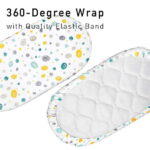 Gllquen Baby Ultra Soft Breathable Fitted Bassinet Sheets 4 Pack for Newborn Infant Boys , Jurassic