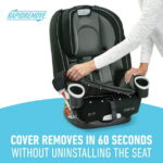 Graco 4Ever DLX 4-in-1 Convertible Car Seat, Fairmont, Black
