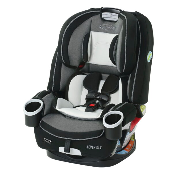 Graco 4Ever DLX 4-in-1 Convertible Car Seat, Fairmont, Black