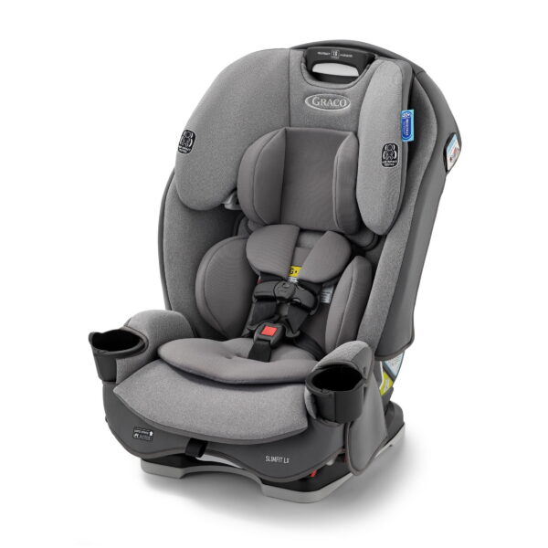 Graco SlimFit LX 3-in-1 Convertible Car Seat, Shaw Gray