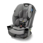 Graco SlimFit LX 3-in-1 Convertible Car Seat, Shaw Gray