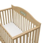 Graco Story 5-in-1 Convertible Baby Crib with Drawer and Reversible Headboard, Driftwood