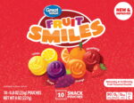 Great Value Fruit Smiles Snack, Original Flavor, 10 Count