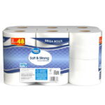 Great Value Soft & Strong Premium Toilet Paper, 12 Mega Rolls