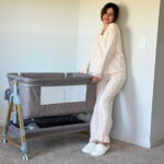 HARPPA 3-in-1 Baby Bassinet Bedside Sleeper, Khaki