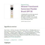 Hawaiian Tropic Mineral Brush SPF 30