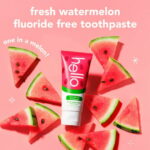 hello Fresh Watermelon Fluoride Free Kids Toothpaste, 4.2 Oz Tube