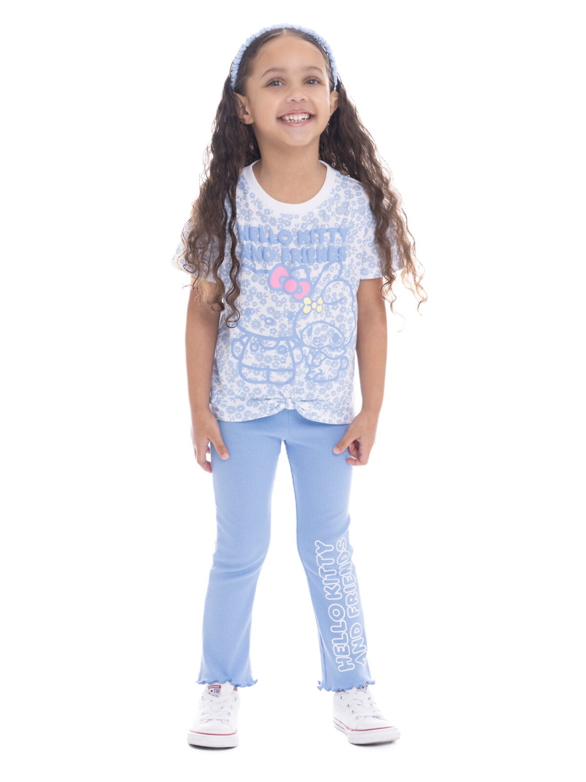 Hello Kitty and Friends Toddler Girls Tee and Flare Leggings Set, 2-Piece, Sizes 12M-5T