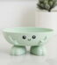 HengDidi Modern Leaf Soap Dish - Self-Draining Bathroom Organizer, Minimalist Design for Bar Soap & Sponges