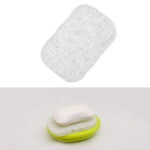 HOMOBABE 1Set Soap Dish for Soap Bars Kitchen Accessory Waterproof Multi Color Oval