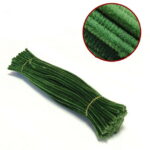 HongHeng 100 Pieces Pipe Cleaners Chenille Stem, Solid Color Pipe Cleaners Set for Pipe Cleaners DIY Arts Crafts Decorations, Chenille Stems Pipe Cleaners