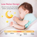 Horigen D6 Pink Electric Wearable Handheld Breast Pump Silent Strong Suction 180ml/6oz