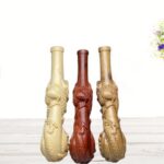 Hotpom Handmade Pipe, Natural Wood Pipe with Unique Carvings, Collector's Item Gift for Collectors, High-quality Craftsmanship Lightweight & Portable for Home