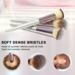 Huauoo Makeup Brush Set 20 Pcs, Foundation Powder Concealers Eye Shadows Blush Makeup Brushes