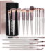 Huauoo Makeup Brush Set 20 Pcs, Foundation Powder Concealers Eye Shadows Blush Makeup Brushes