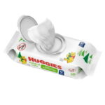 Huggies Natural Care Sensitive Baby Wipes, Unscented, 1 Pack, 56 Total Count (Select for More)