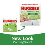 Huggies Natural Care Sensitive Baby Wipes, Unscented, 1 Pack, 56 Total Count (Select for More)