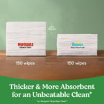 Huggies Natural Care Sensitive Baby Wipes, Unscented, 24 Packs, 1344 Total Count (Select for More)