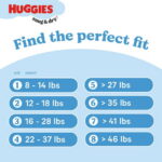 Huggies Snug & Dry Baby Diapers, Size 5 (27+ lbs), 84 Count (Select for More)