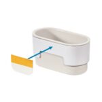 iDesign Adhesive Soap Dish – Orleans Collection - Coconut/White