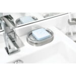 iDesign Haley Bar Soap Dish, Brushed