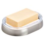 iDesign Haley Bar Soap Dish, Brushed