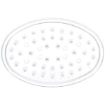InterDesign 30100 Clear Plastic Soap Dish & Holder