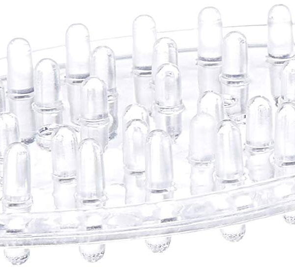 InterDesign 30100 Clear Plastic Soap Dish & Holder