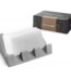 iSoapStone Premium Self-Draining Silicone Soap Dish: Waterfall Bar Holder Tray with Drain Saver, Anti-Slip Kitchen & Bathroom Accessory for Sponges and Bar Soaps -...