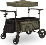 Jeep Deluxe Wrangler Wagon Stroller with Cooler Bag and Parent Organizer by Delta Children Unisex