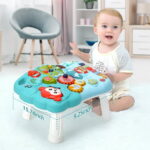JoyStone 2-in-1 Baby Walker with Musical Play Table, Sit to Stand Toddler Learning Push Toys for 6-18 Months