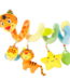 Keyohome Spiral Car Seat Toy,Stroller Activity Toy,Baby Sensory Toys,Crib Hanging Rattles Toys with Ringing Bell for Babies Boys and Girls