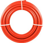 KFFKFF 1/2 inch X 300 Feet Pex Tube Coil - EVOH PEX-B Pipe for Residential Commercial Radiant Floor Heating Pex Pipe (1/2" O2-Barrier, 300Ft/Red) Oxygen O2 Barrier PEX Tubing