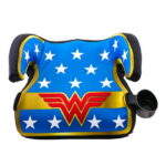 KidsEmbrace DC Comics Wonder Woman Backless Toddler Booster Car Seat, Blue, Girls