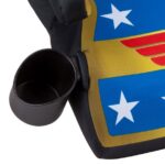 KidsEmbrace DC Comics Wonder Woman Backless Toddler Booster Car Seat, Blue, Girls