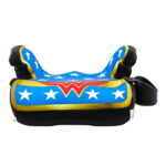 KidsEmbrace DC Comics Wonder Woman Backless Toddler Booster Car Seat, Blue, Girls
