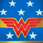 KidsEmbrace DC Comics Wonder Woman Backless Toddler Booster Car Seat, Blue, Girls