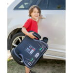 KidsEmbrace KE-4801DAR Darth Vader Backless Car Seat for Kids 4 Above